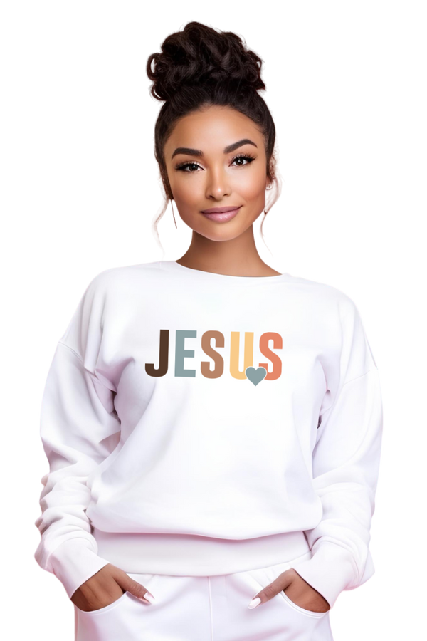 Sweatshirt  "Jesus. The way, the truth, the life"