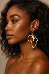 African Nefertiti Earrings
