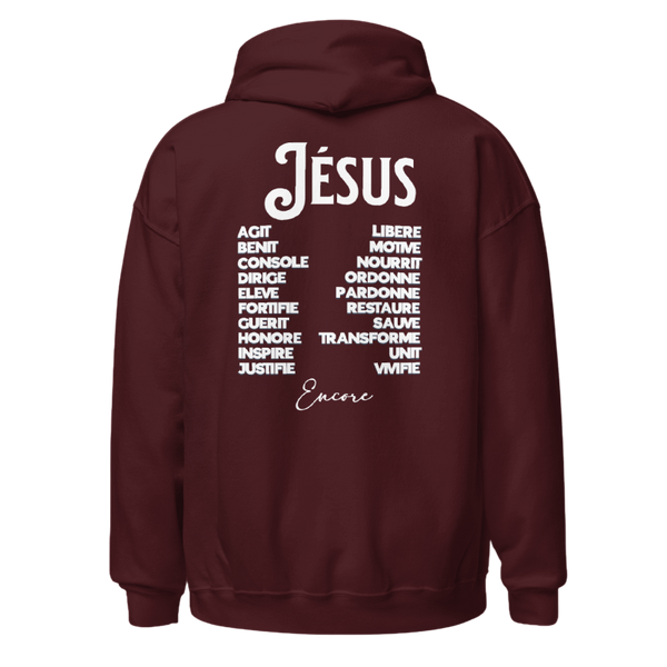 Hoodie "Jésus agit encore"