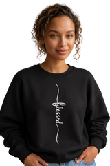 Sweatshirt "Blessed"