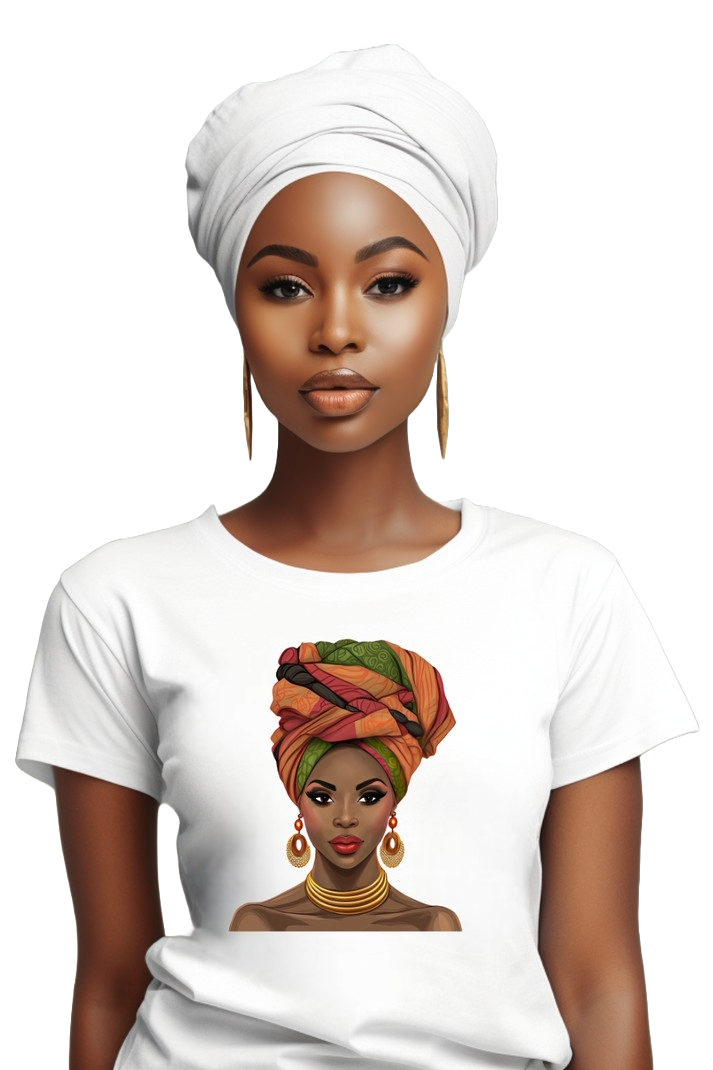 T-Shirt "Woman Turban"