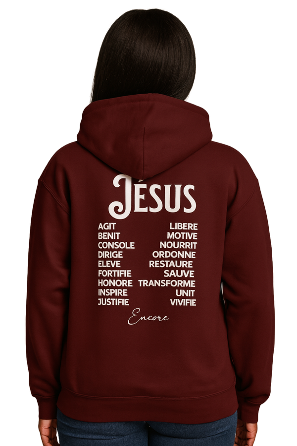 Hoodie "Jésus agit encore"