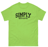 T-Shirt "Simply blessed"
