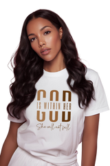 T-Shirt "God is within her"