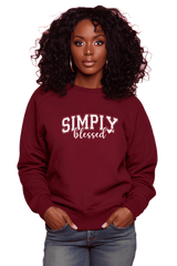 Sweatshirt "Simply Blessed"
