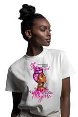 T-Shirt "She who kneels before God"