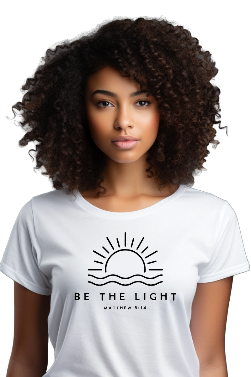 T-Shirt "Be the light"