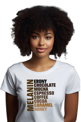 T-Shirt "Melanin Ebony"