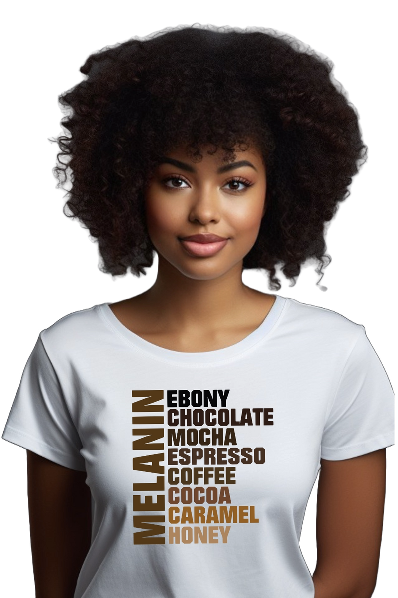 T-Shirt "Melanin Ebony"