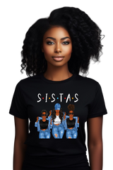 T-shirt "Sistas Denim"