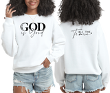 Sweatshirt "God is good"