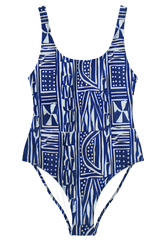 AFRICAN PRINT ONE PIECE SWIMSUIT - NDOP