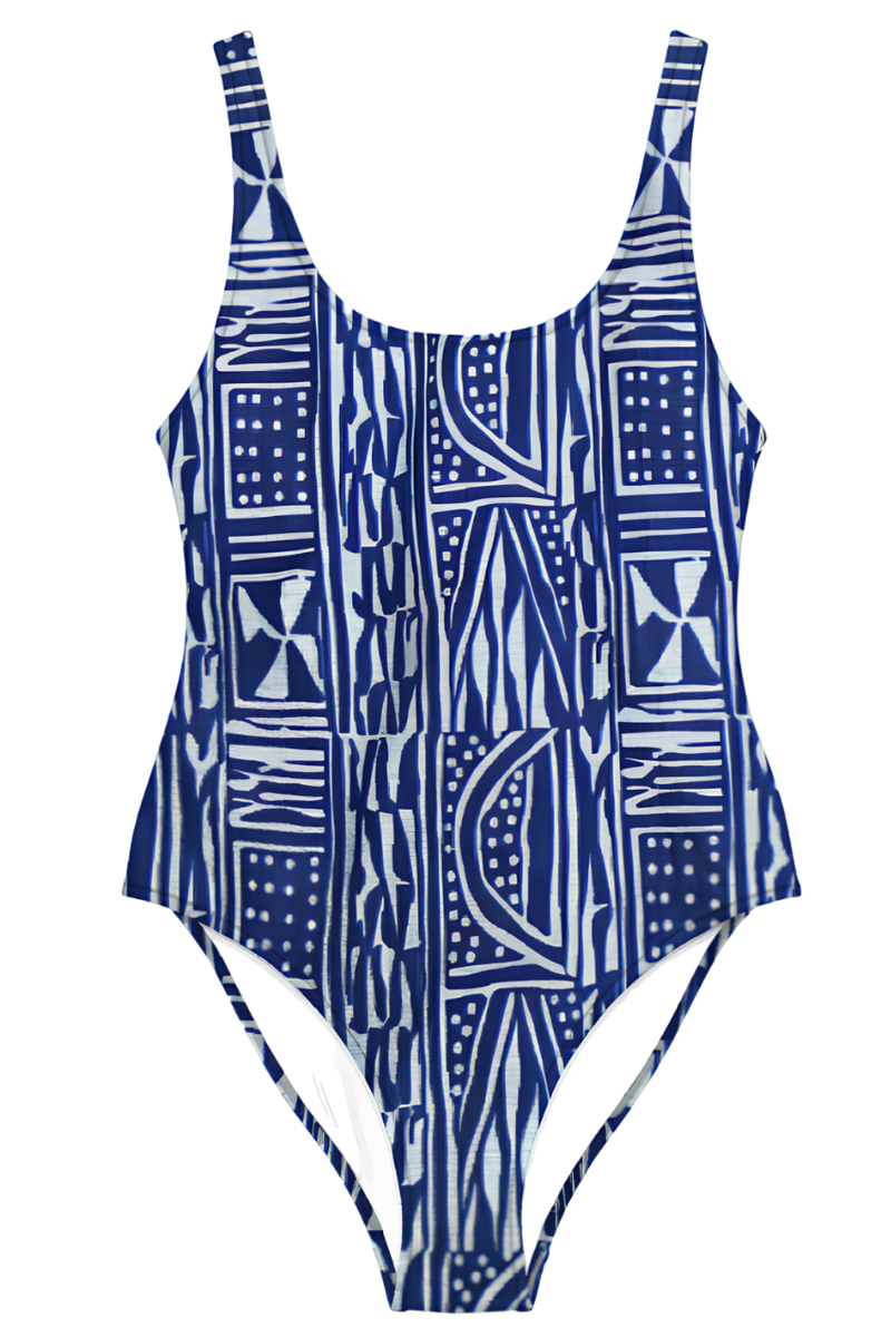 AFRICAN PRINT ONE PIECE SWIMSUIT - NDOP