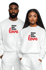 Sweatshirt "Aimons nous vivants - Love"