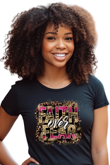 T-shirt "Faith over fear"