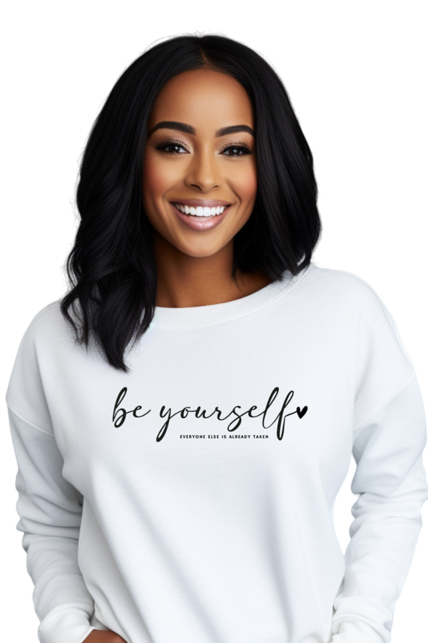 Sweatshirt "Be yourself"