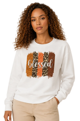 Sweatshirt "Blessed"