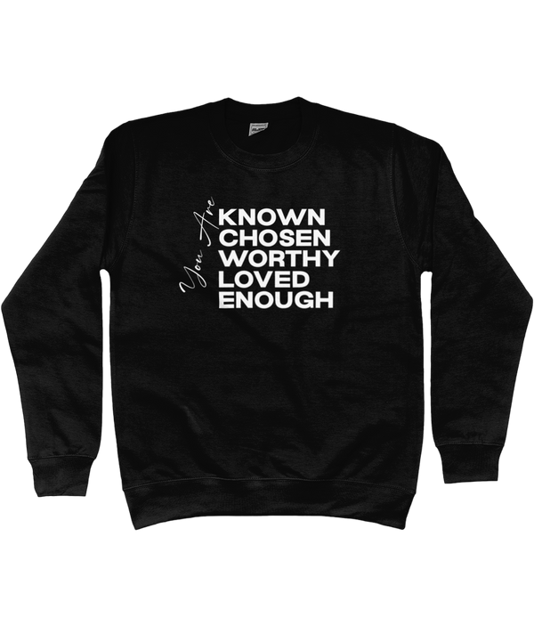 Sweatshirt "You are known"