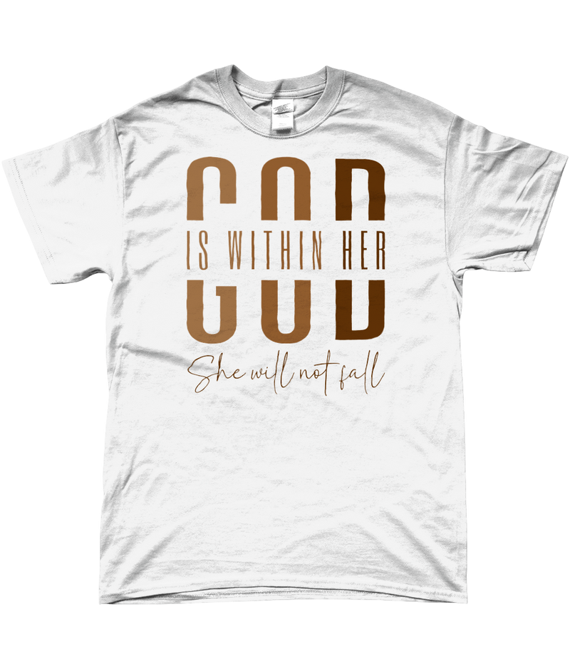 T-Shirt "God is within her"
