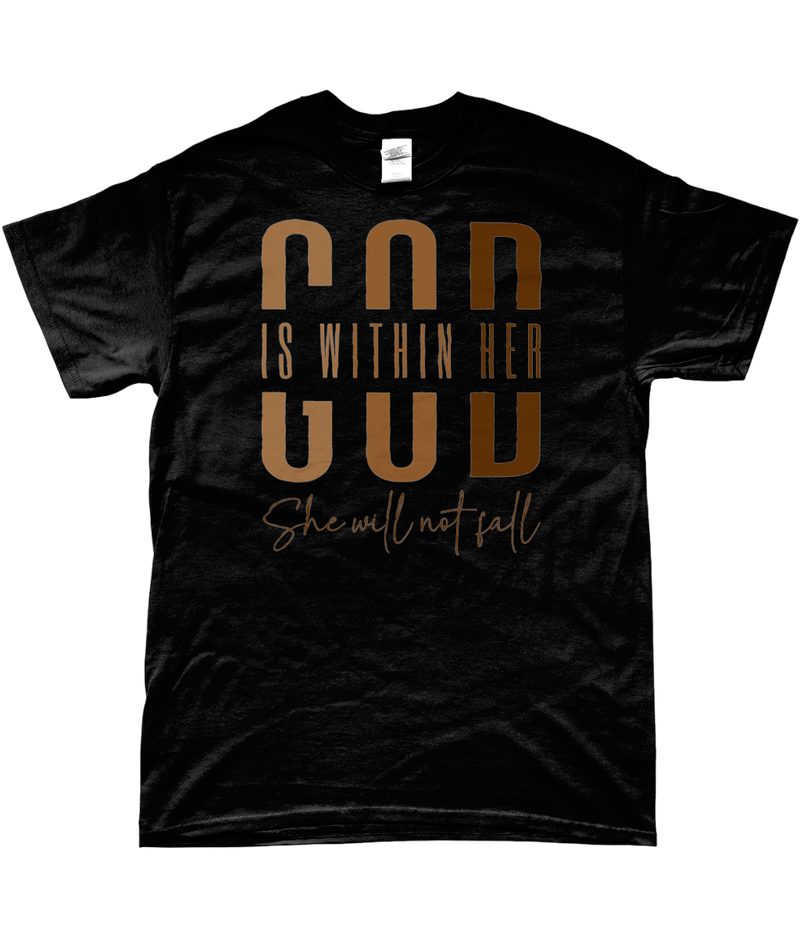 T-Shirt "God is within her"
