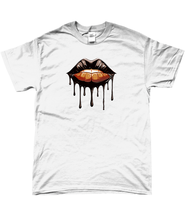T-Shirt "Melanin Lips Drippin"