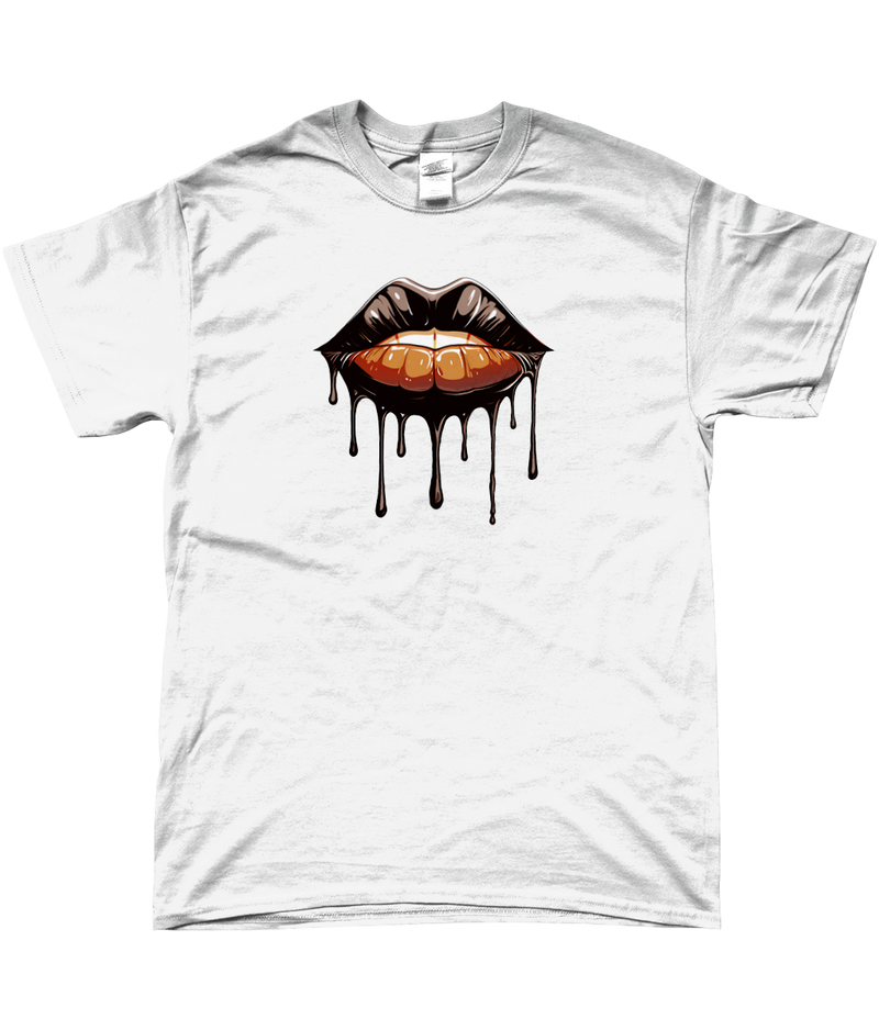 T-Shirt "Melanin Lips Drippin"
