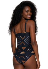 AFRICAN PRINT BIKINI SWIMSUIT SET - AYOOLA