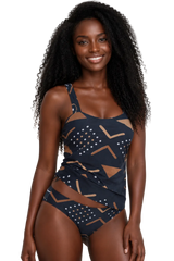 AFRICAN PRINT BIKINI SWIMSUIT SET - AYOOLA