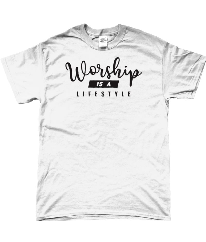 T-Shirt "Worship is a lifestyle'