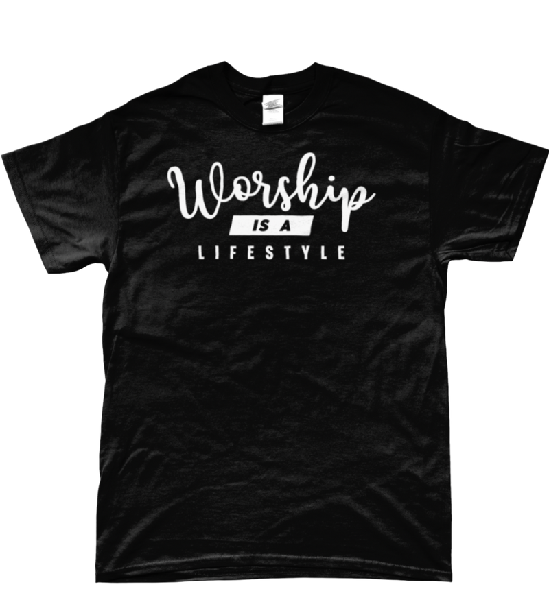 T-Shirt "Worship is a lifestyle'