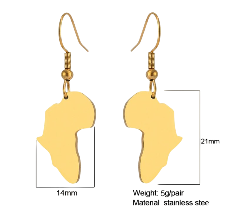 Earrings "Little Africa"