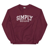 Sweatshirt "Simply Blessed"