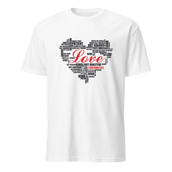 T-Shirt "Love - 1 Corinthians 13"