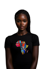 T-Shirt "Africa Map"