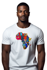 T-Shirt "MAP OF AFRICA"