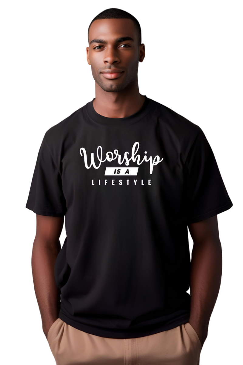 T-Shirt "Worship is a lifestyle'