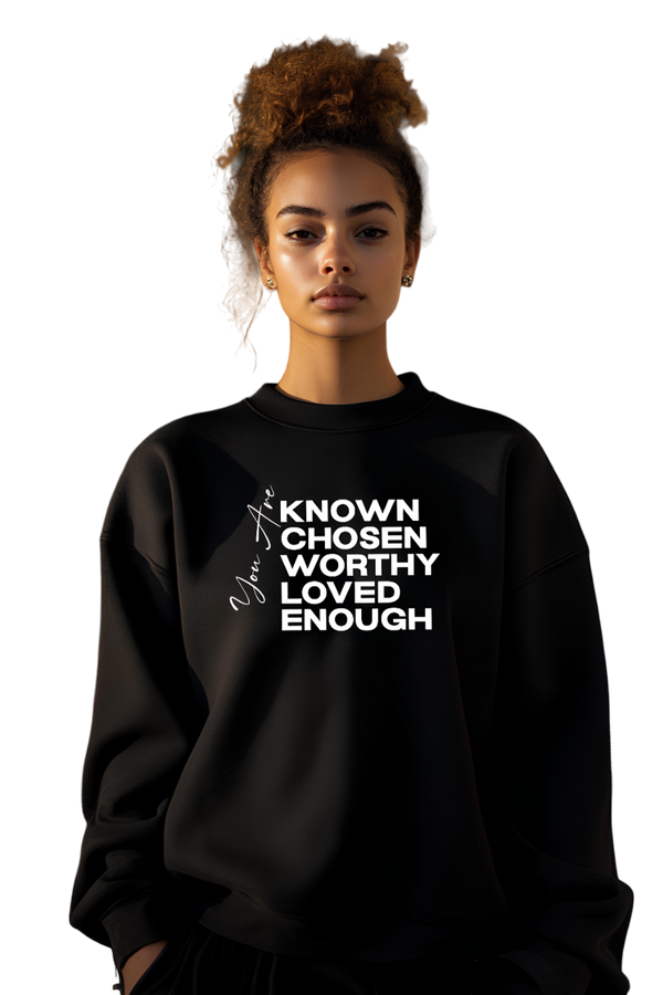 Sweatshirt "You are known"