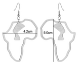 Large African Nefertiti Earrings