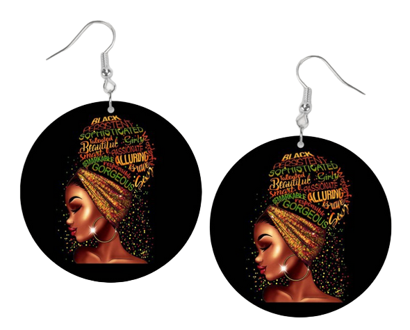 Earrings "Black Persistent"