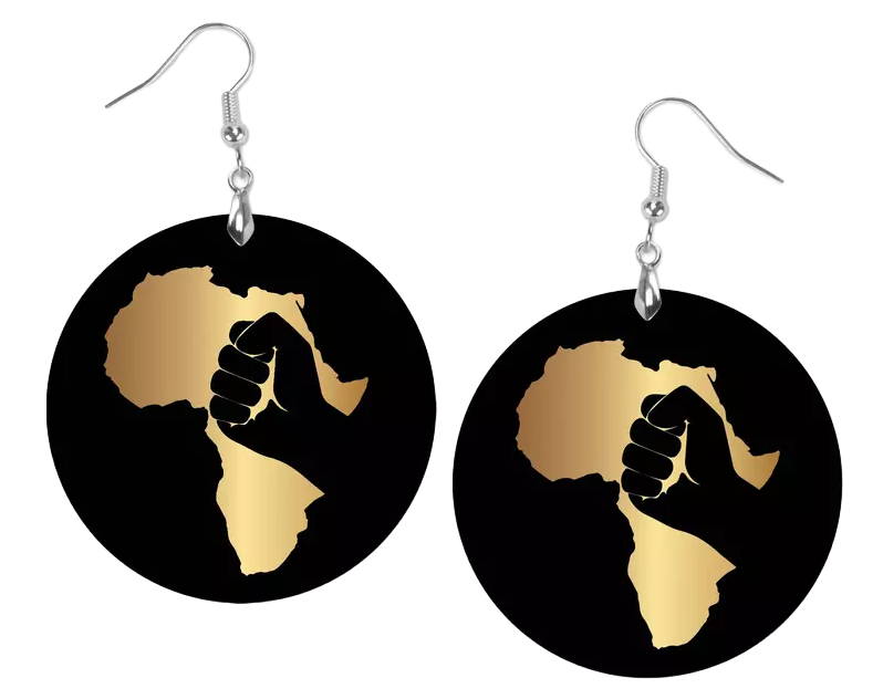 Earrings "Africa Hand"