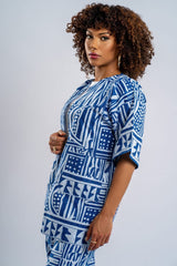 AFRICAN PRINT KIMONO MINI - NDOP