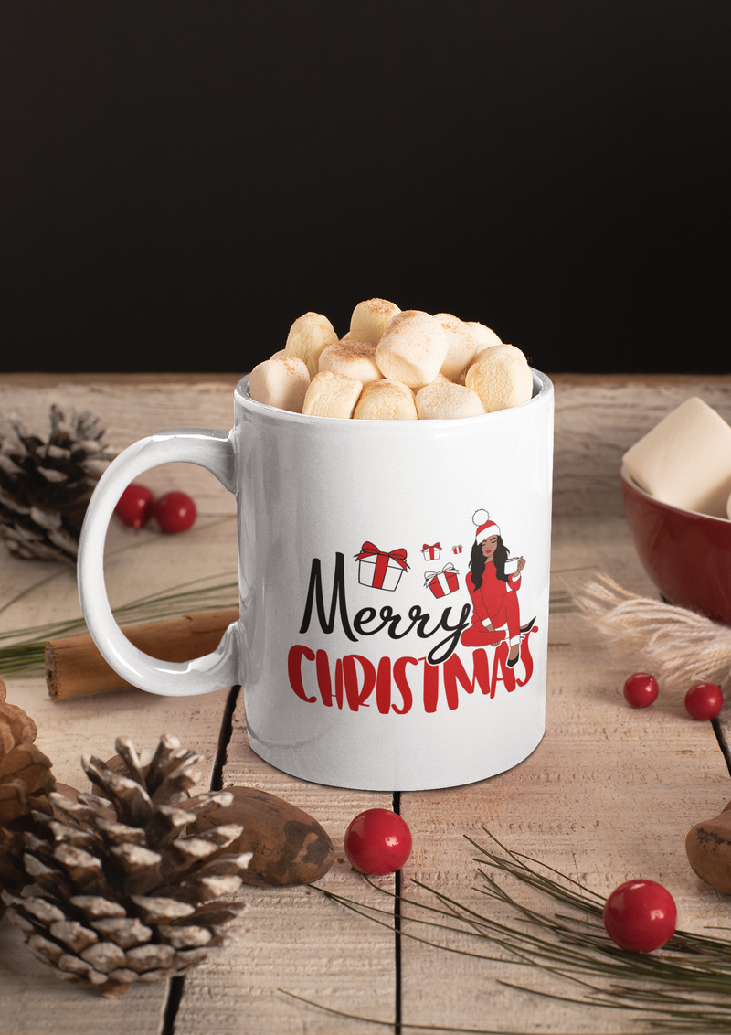 Mug "Christmas and coffee"