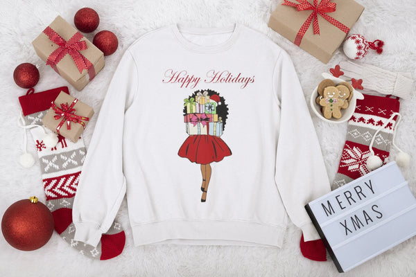 Sweatshirt "Happy Holidays"