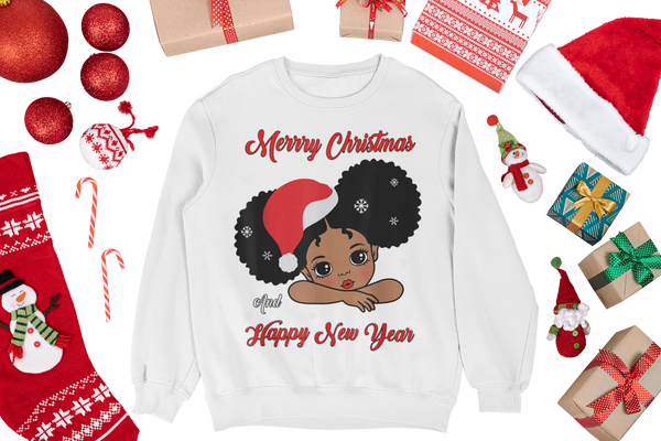 Sweatshirt "Merry Christmas and Happy new year"