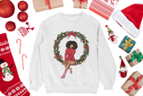 Sweatshirt "Christmas Lady"