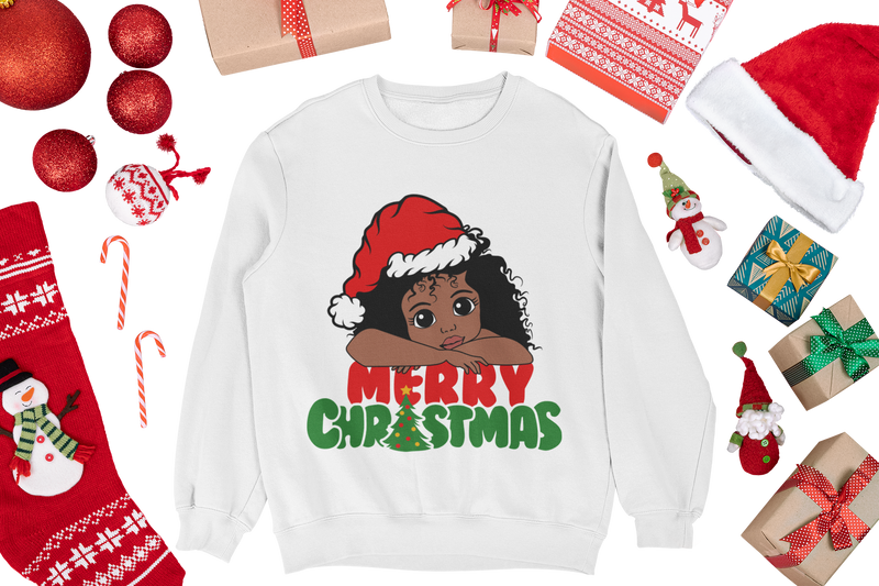 Sweatshirt "Christmas girl"