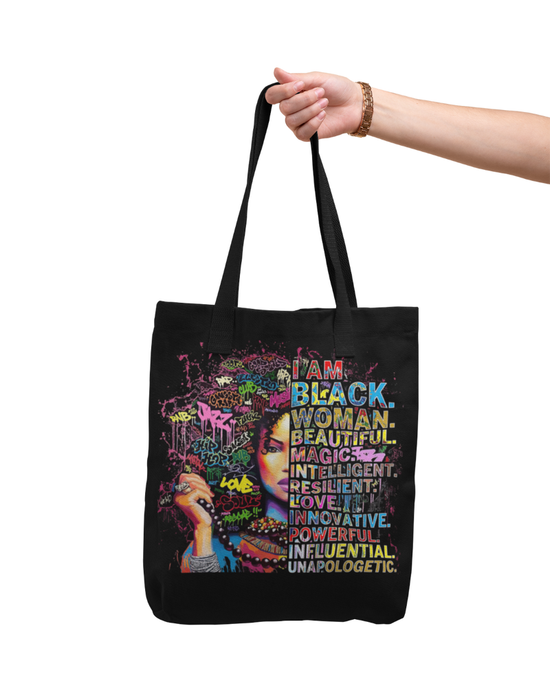 Tote Bag "Black woman beautiful"